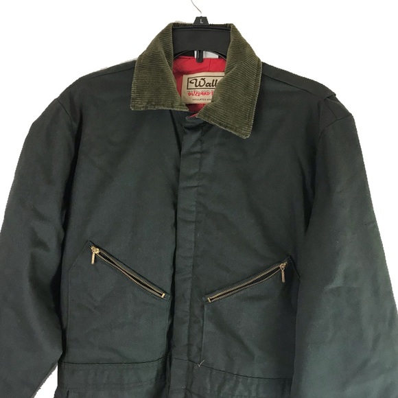 Work Coveralls Jump Suit Walls Medium Green - Picture 2 of 4